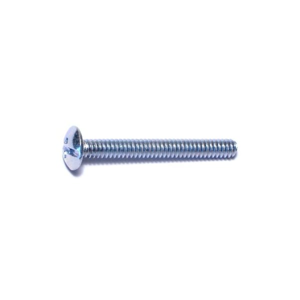 Midwest Fastener #6-32 x 1-1/4 in Combination Phillips/Slotted Truss Machine Screw, Zinc Plated Steel, 100 PK 01963 - main